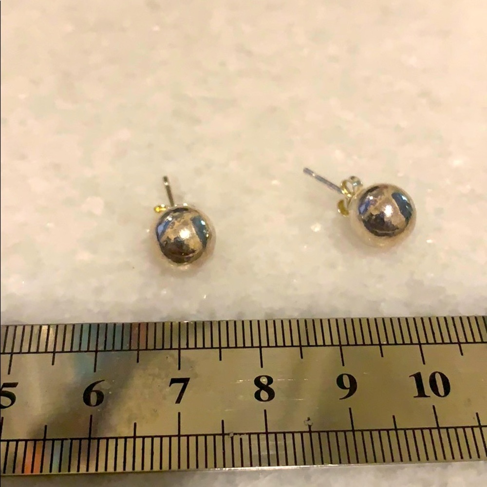 Sterling Silver Studded Earrings